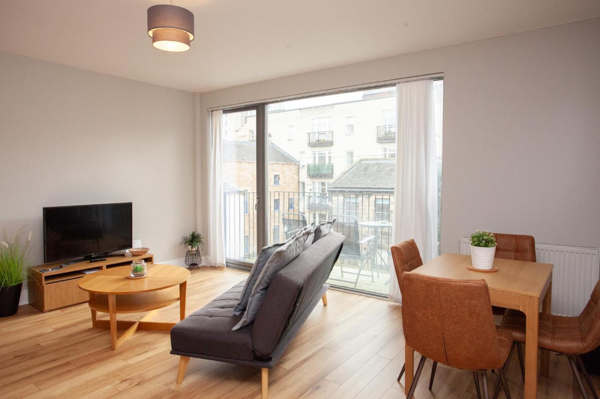 1 Bedroom Flat In The Heart Of Merchant City 글라스고 외부 사진