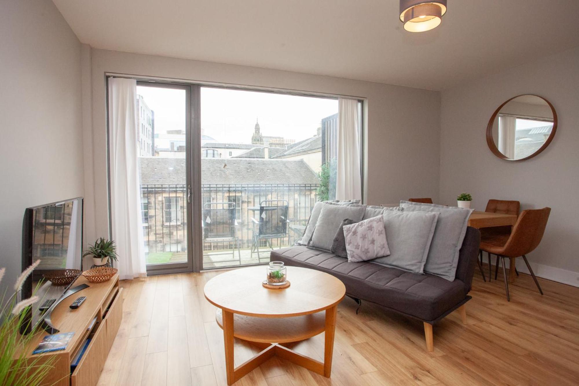 1 Bedroom Flat In The Heart Of Merchant City 글라스고 외부 사진